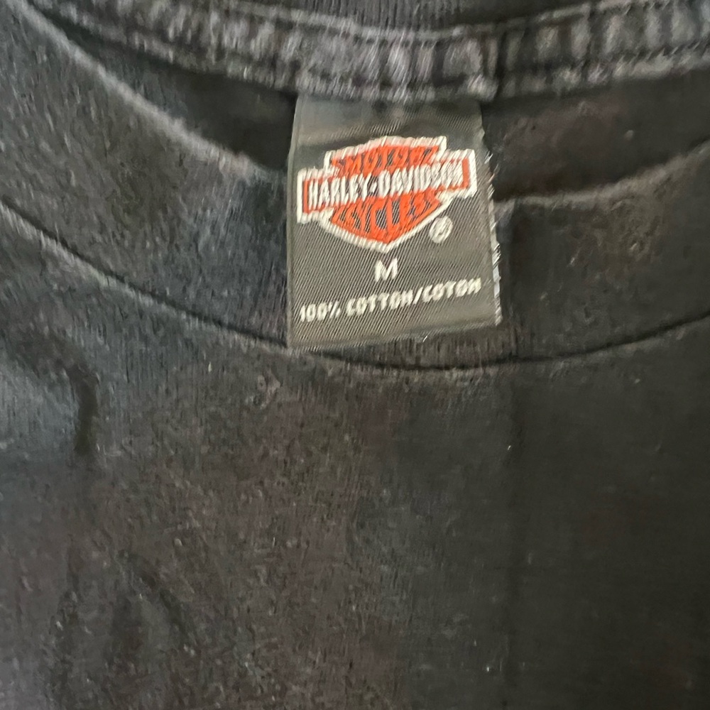 Harley-Davidson Black Cotton Tee